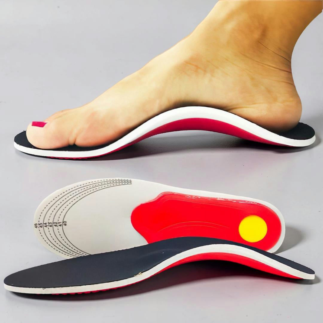 Shock-Absorbing Arch Support Insoles