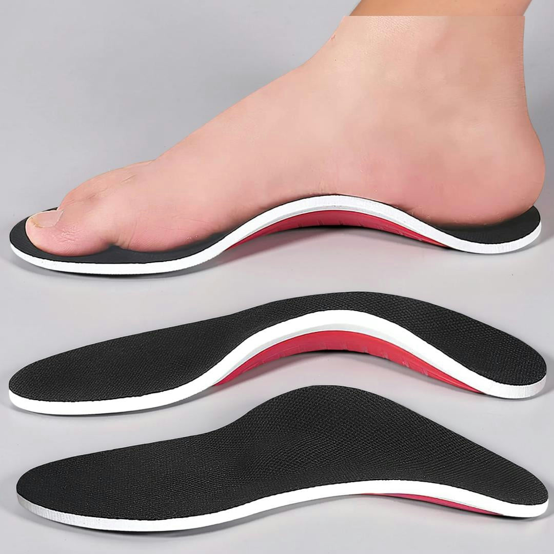 Shock-Absorbing Arch Support Insoles