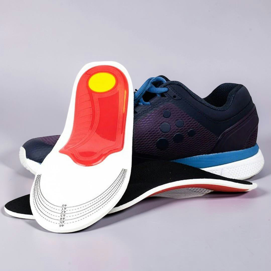 Shock-Absorbing Arch Support Insoles