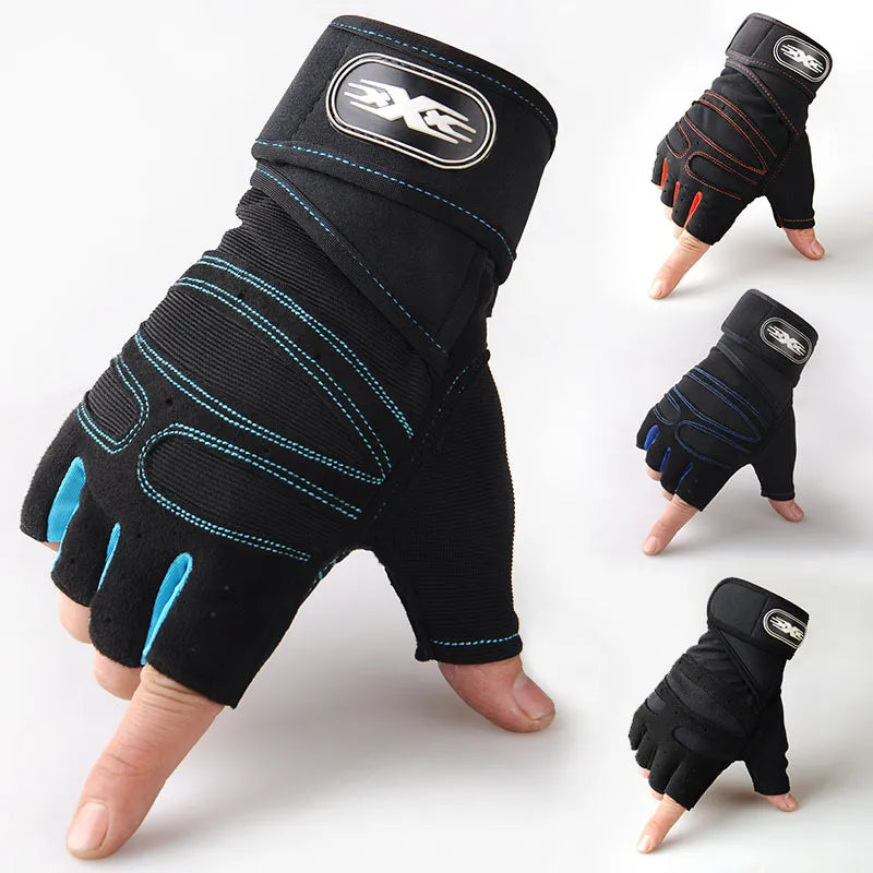 Shock-Resistant Supportive Gym Gloves