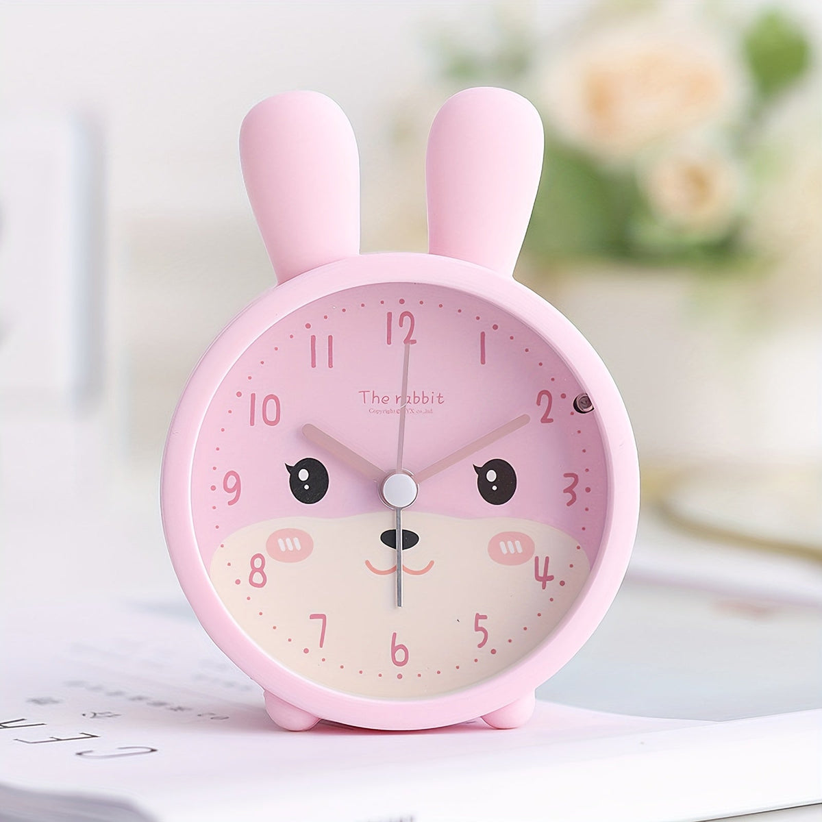 Silent Bunny Alarm Clock - For a Peaceful and Cute Morning