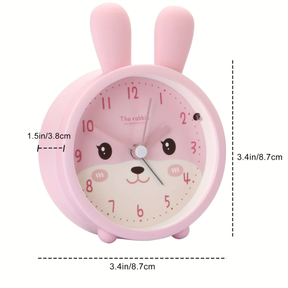 Silent Bunny Alarm Clock - For a Peaceful and Cute Morning