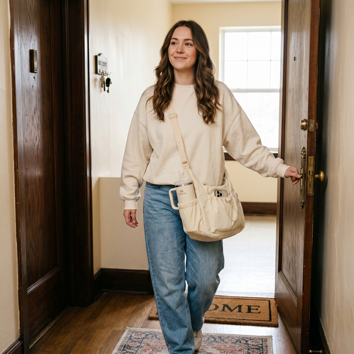 Slouchy Hobo Crossbody Bag