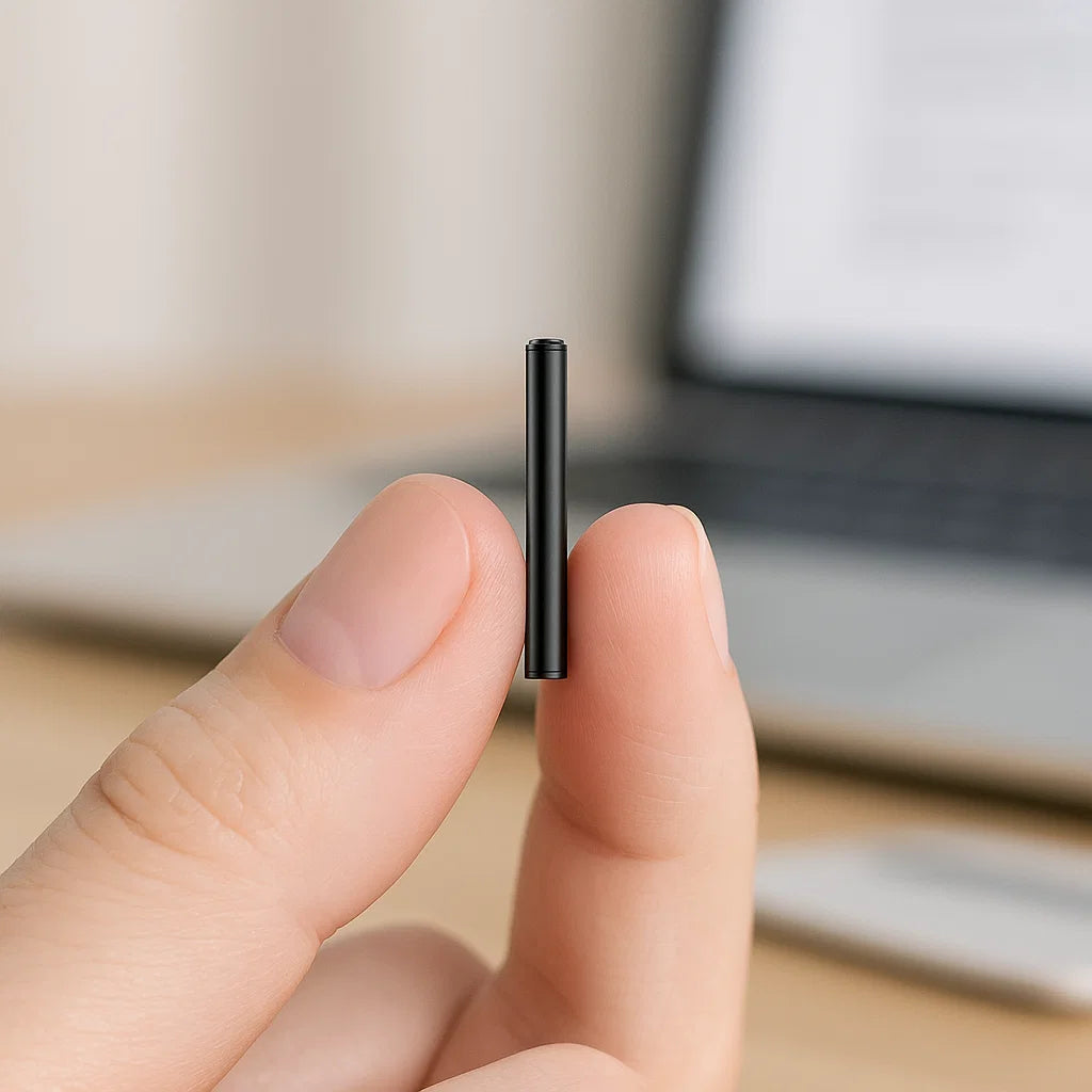 Small and Discreet Pocket Audio Recorder for Stealth Recording