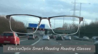Smart Progressive Eyeglasses with Multi-Zone Focus