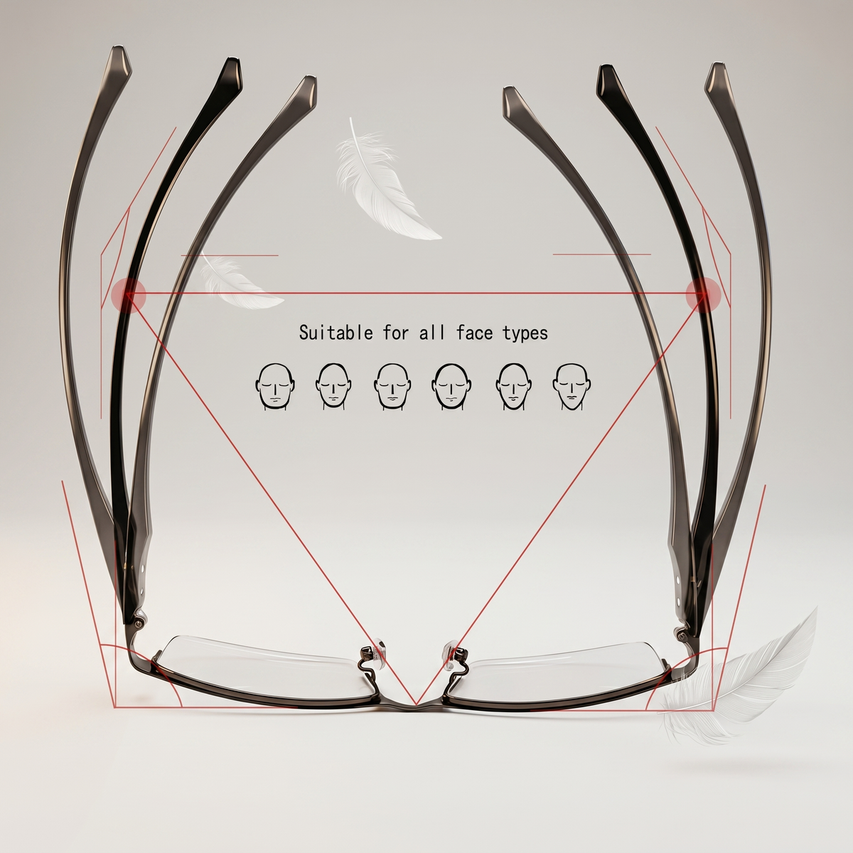 Smart Progressive Glasses | Multifocal Photochromic Lenses for Multi-Distance Vision