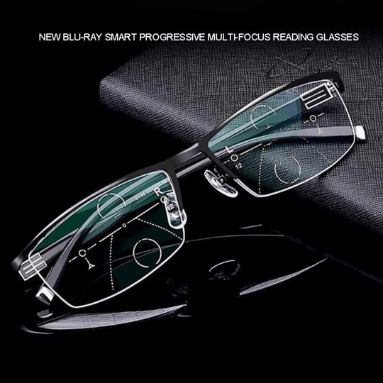 Smart Progressive Reading Glasses for Everyone