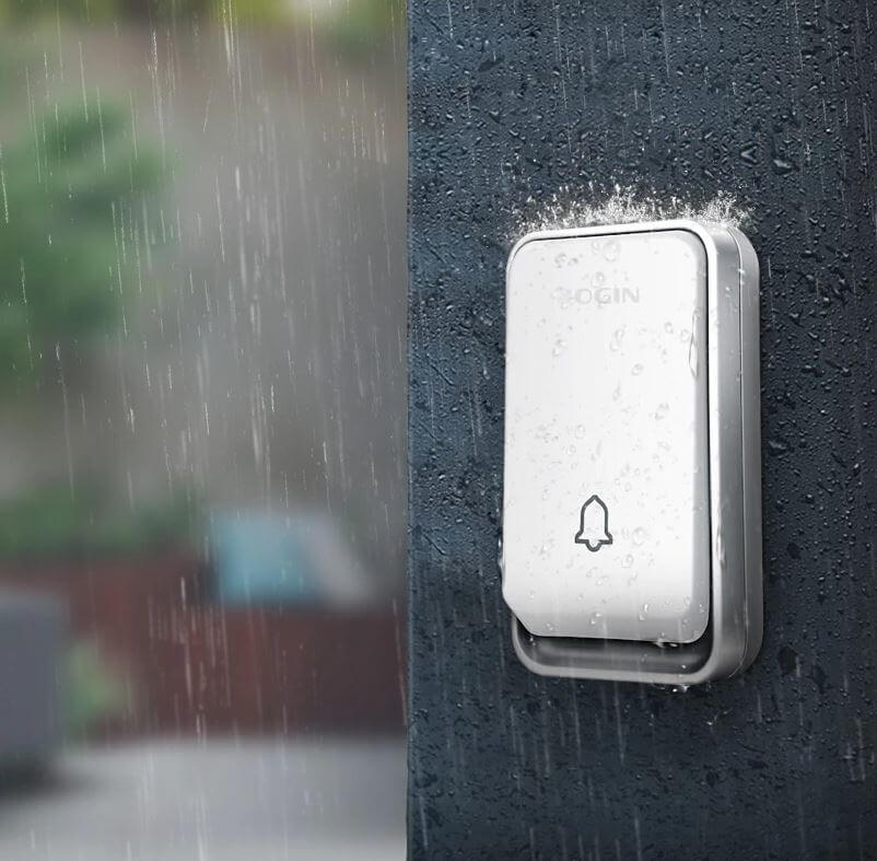 Smart Wireless Battery-Free Doorbell for Home or Office
