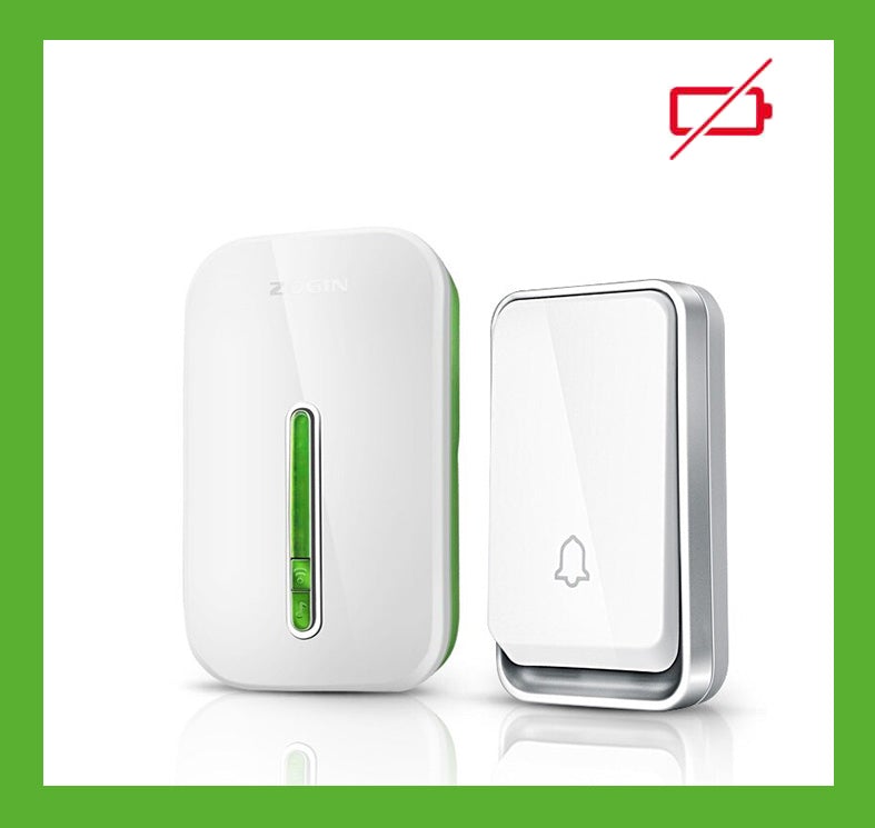 Smart Wireless Battery-Free Doorbell for Home or Office