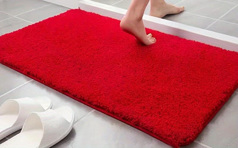 Soft Cushioned Bath Mat – Luxury Comfort with Non-Slip Backing