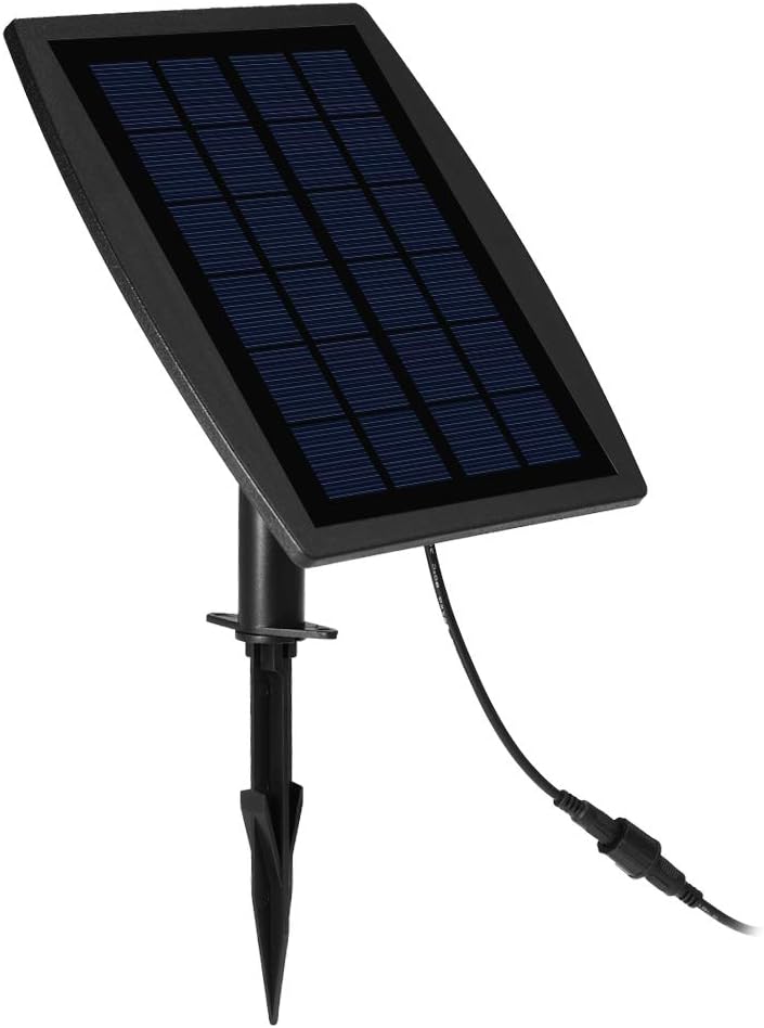 Solar Air Pump Kit with Adjustable 2.5W Panel and Built-in Battery for Ponds and Aquariums