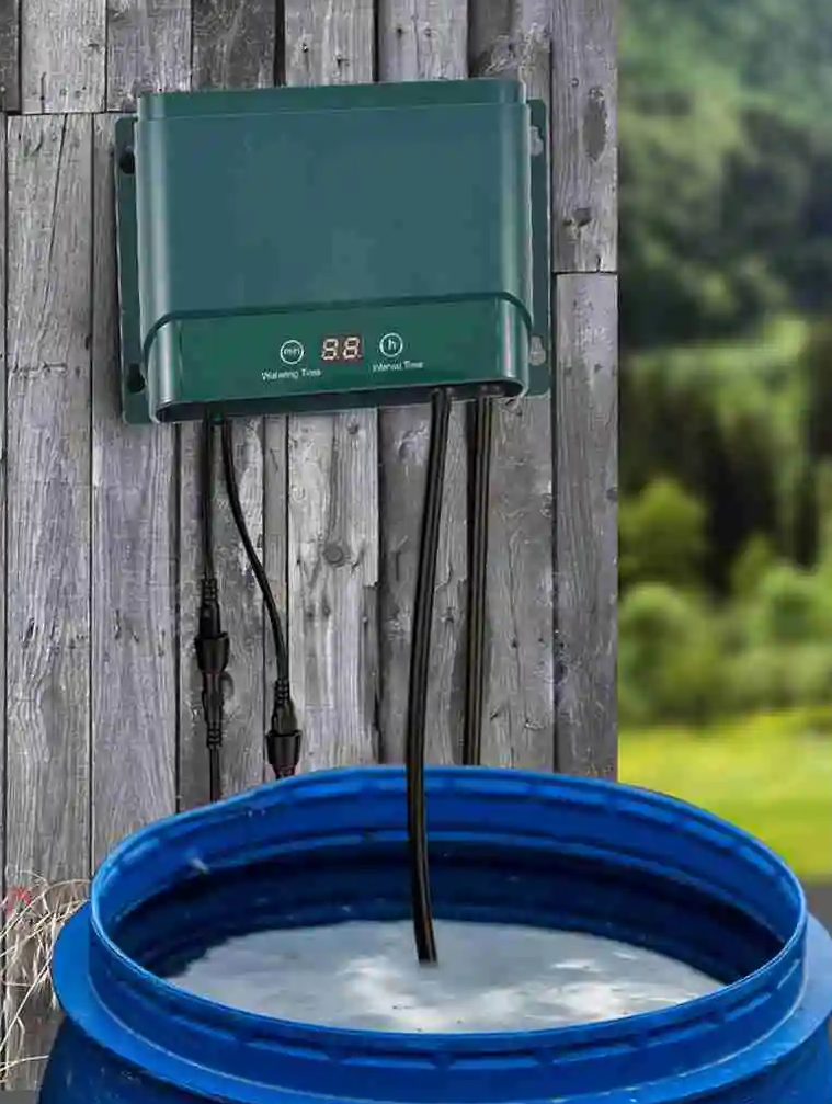 Solar Automatic Drip Irrigation System Kit with 30 Modes & 7 Timers