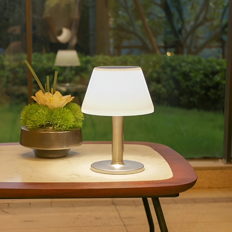 Solar-Powered Table Lantern - GlowGarden