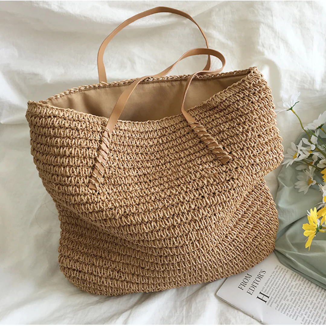Spacious Handbag with Sturdy Shoulder Strap