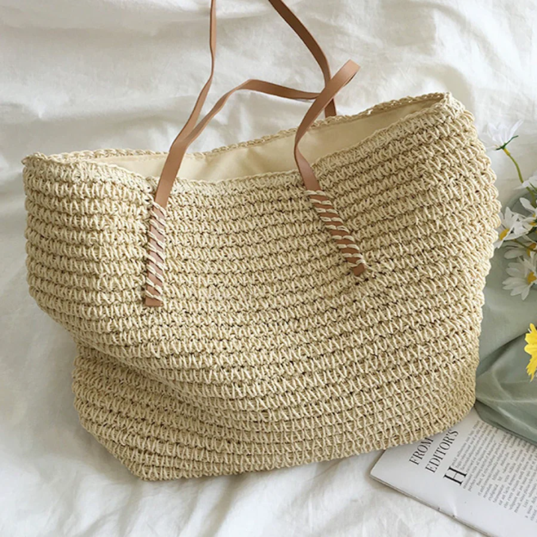Spacious Handbag with Sturdy Shoulder Strap