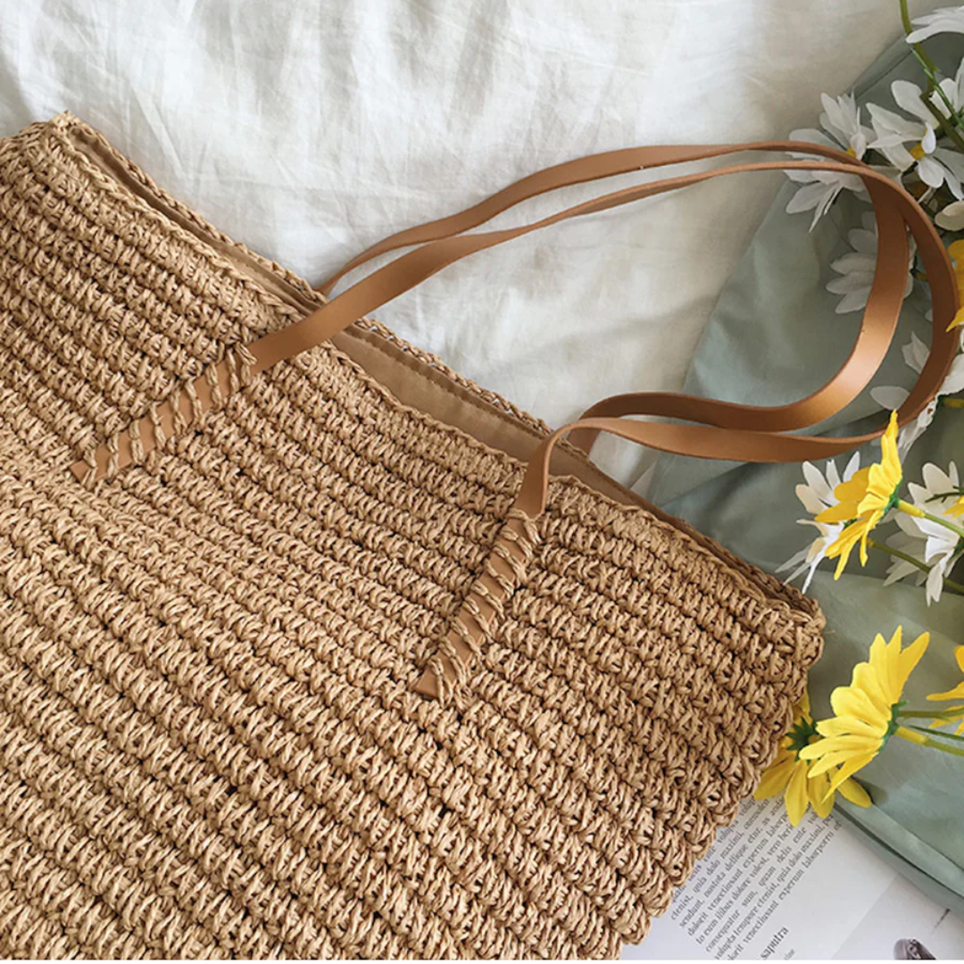 Spacious Handbag with Sturdy Shoulder Strap