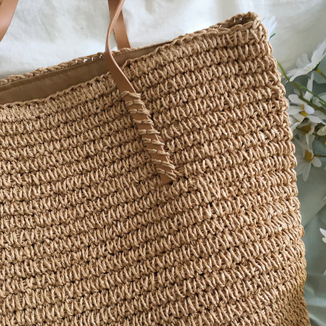 Spacious Handbag with Sturdy Shoulder Strap