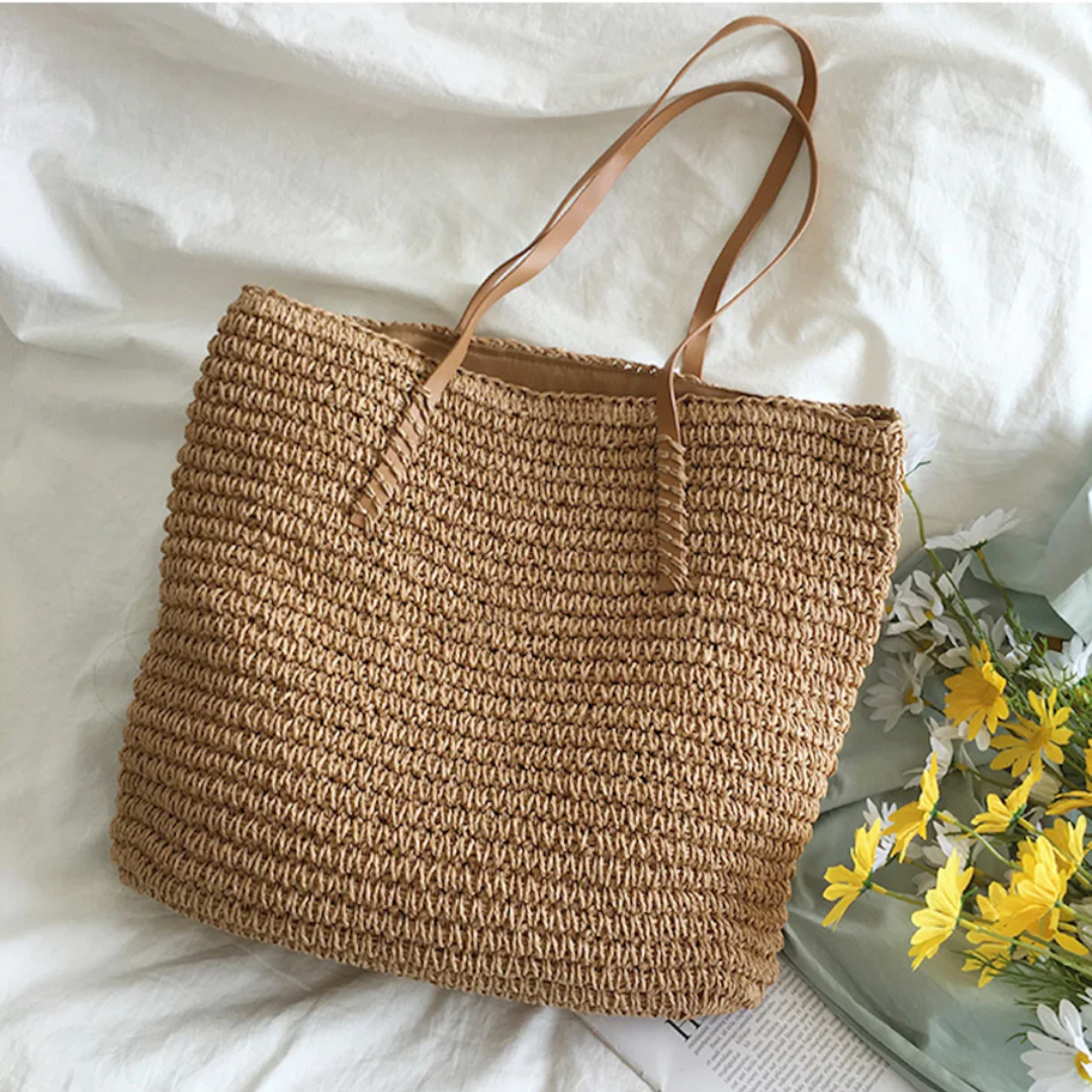 Spacious Handbag with Sturdy Shoulder Strap
