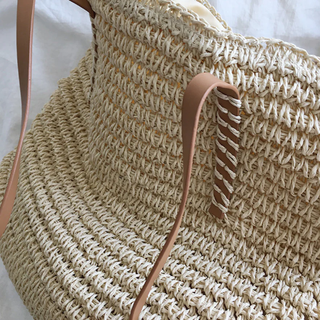 Spacious Handbag with Sturdy Shoulder Strap