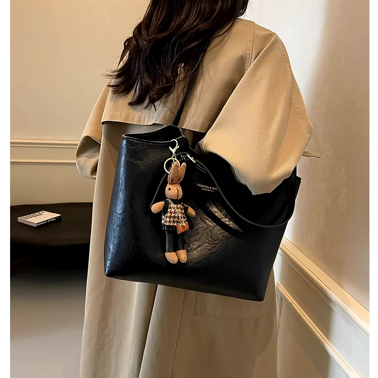 Spacious Women's Tote Bag with Double Handles