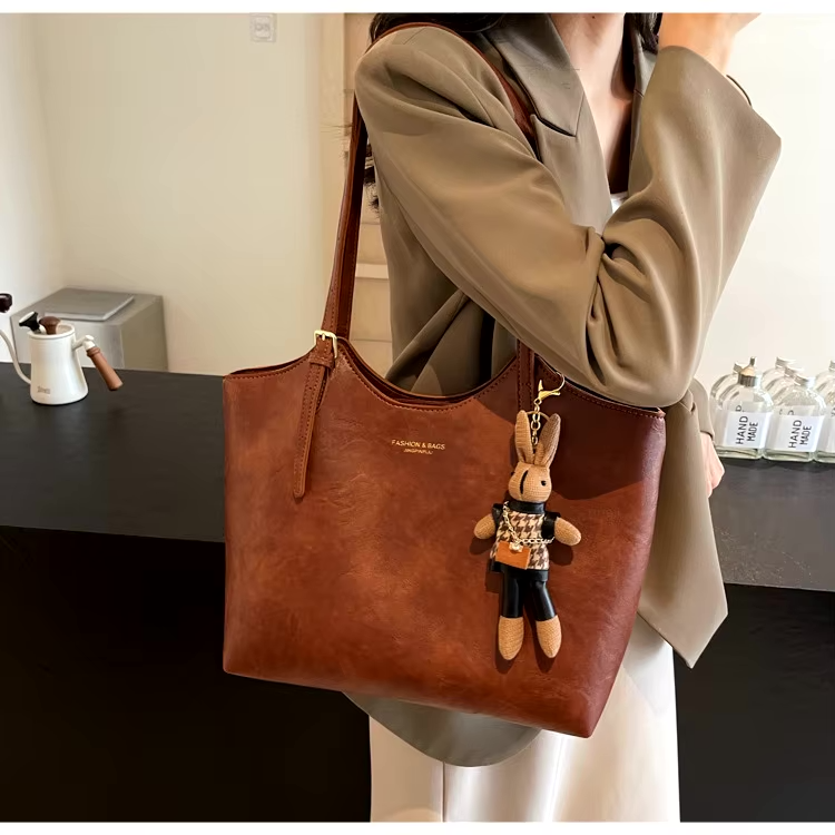 Spacious Women's Tote Bag with Double Handles