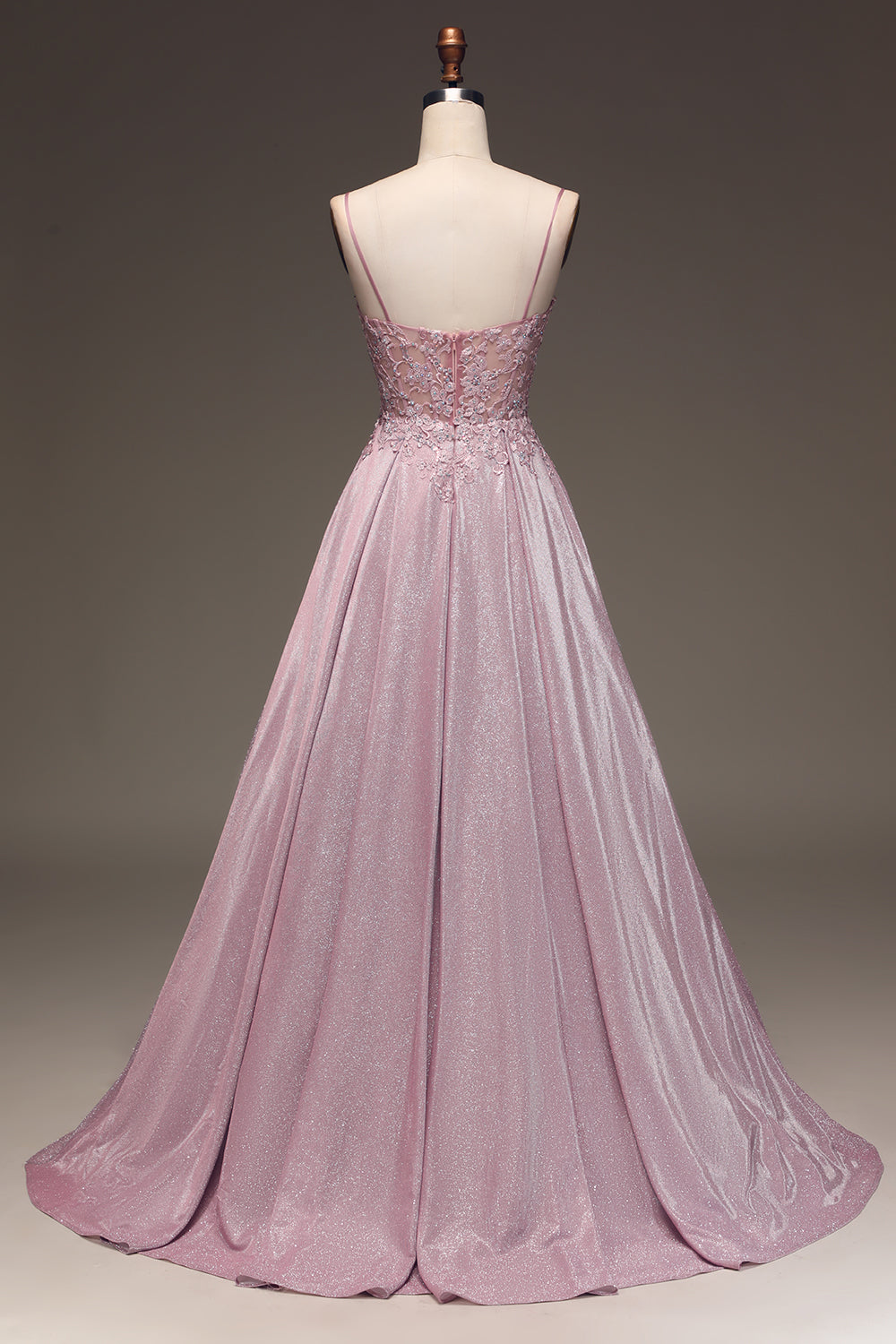 Sparkling Blush A-Line Ball Gown