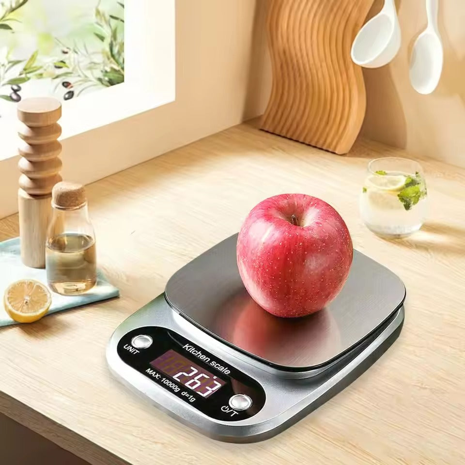 Stainless Steel High-Precision Kitchen Scale 0.1g
