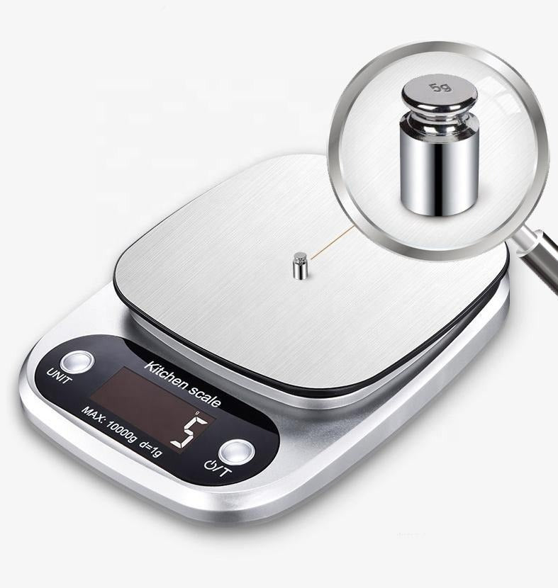 Stainless Steel High-Precision Kitchen Scale 0.1g