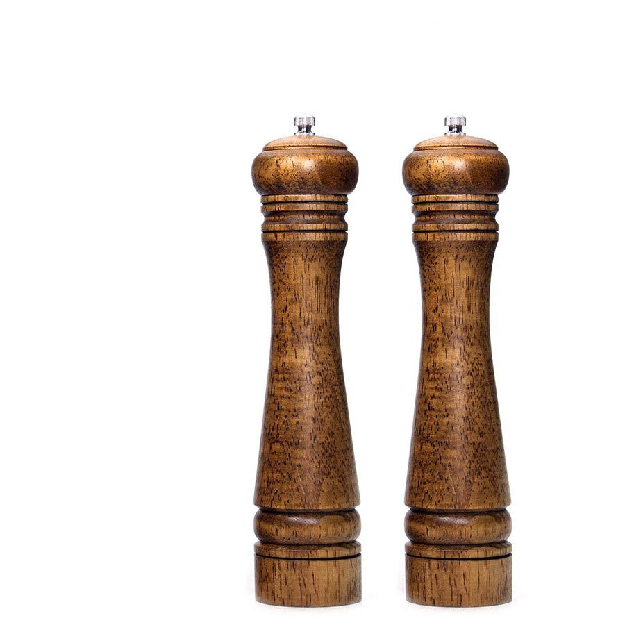 Stainless Steel Salt and Pepper Grinder with Adjustable Coarseness – Easy to Refill and Durable