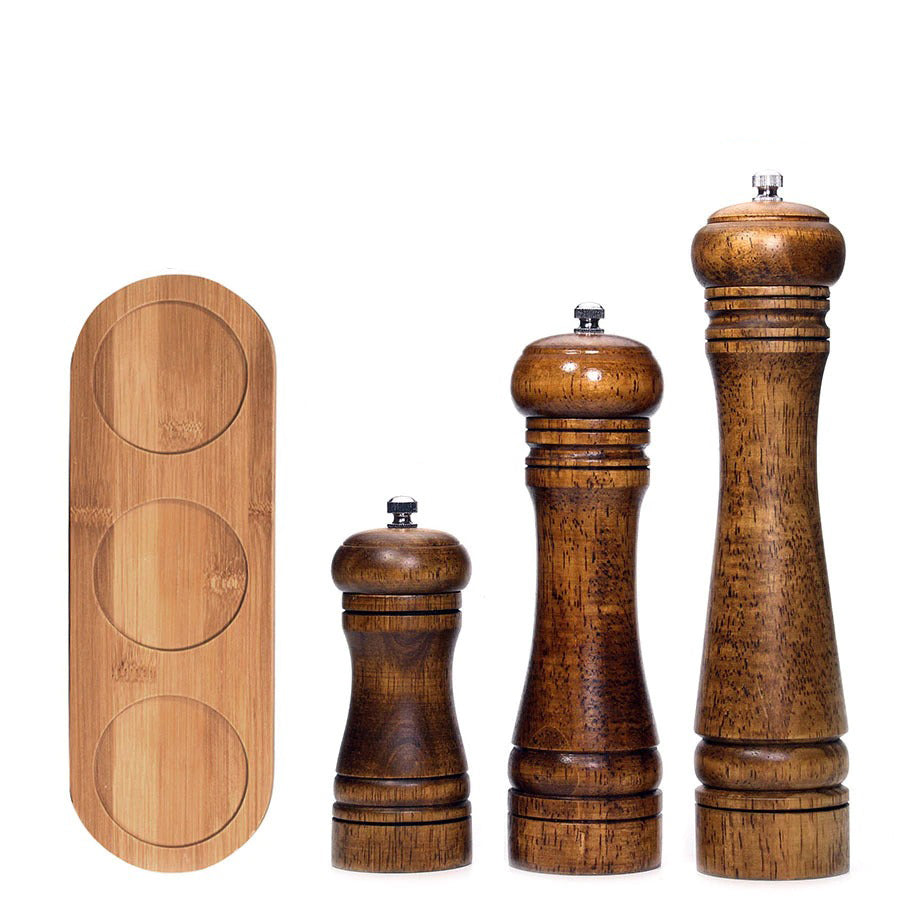 Stainless Steel Salt and Pepper Grinder with Adjustable Coarseness – Easy to Refill and Durable