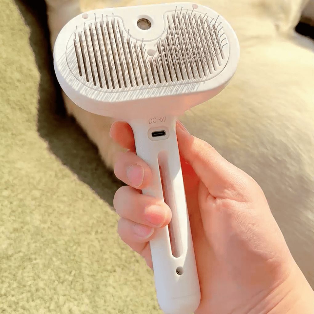 Steam Brush for Dogs
