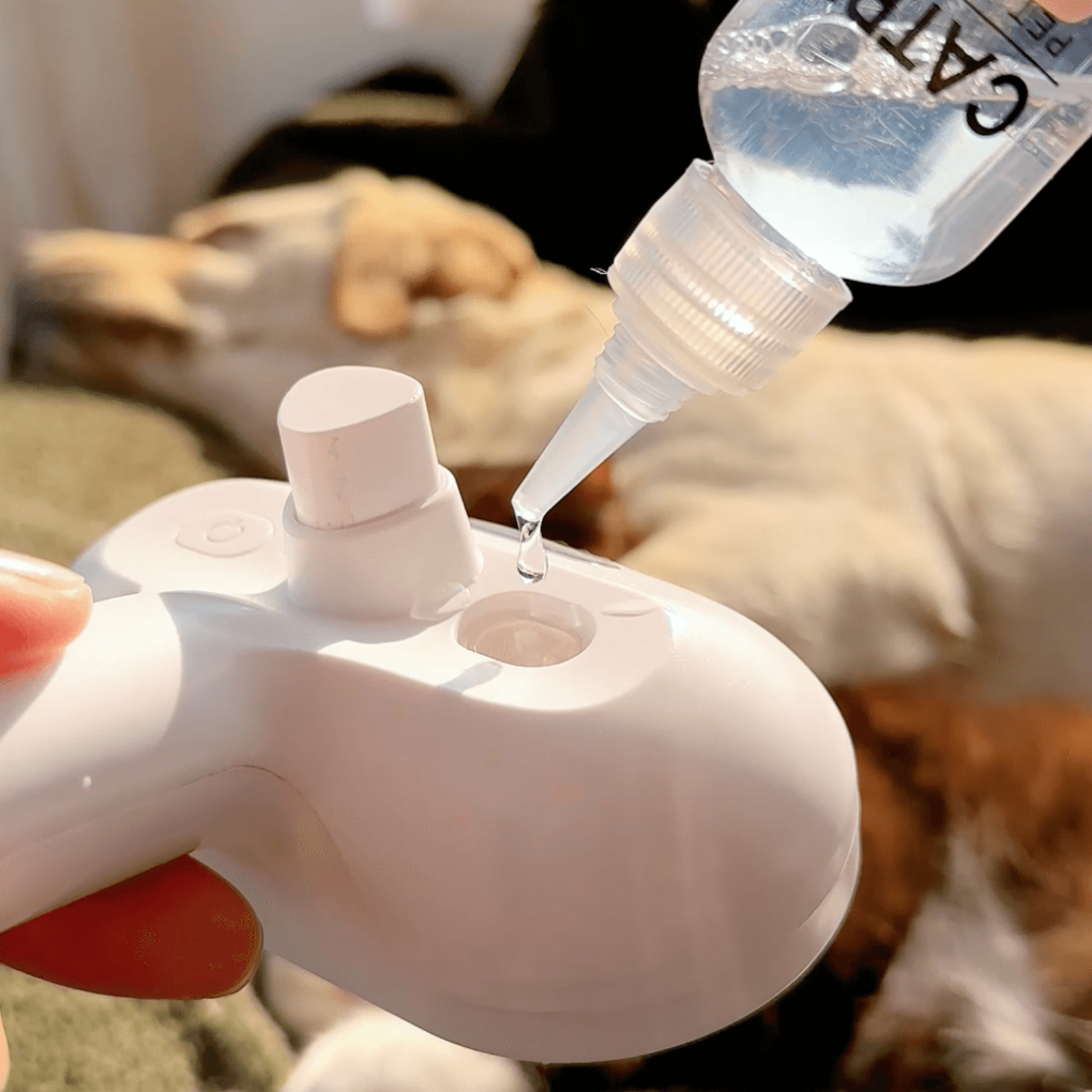 Steam Brush for Dogs