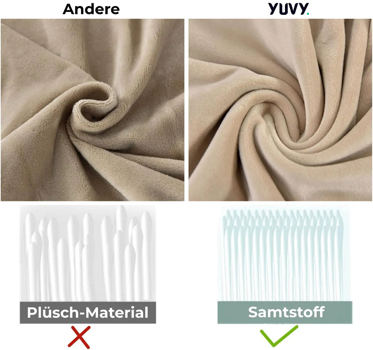 Stretch Velvet Sofa Cover