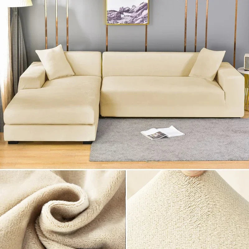 Stretch Velvet Sofa Cover