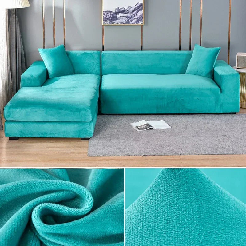 Stretch Velvet Sofa Cover