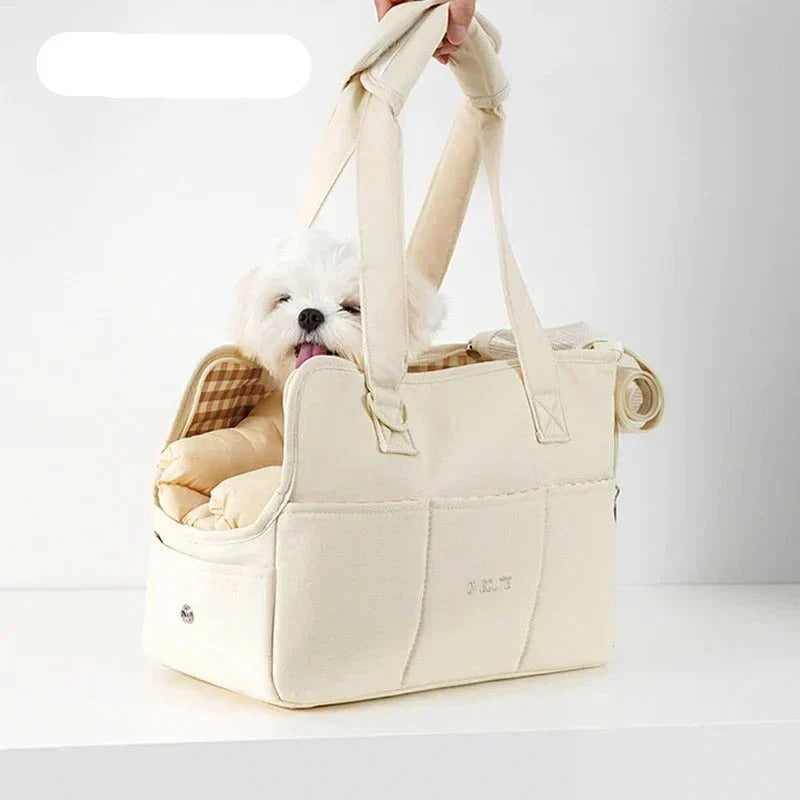 Sturdy Travel Carrier Bag for Dogs and Cats