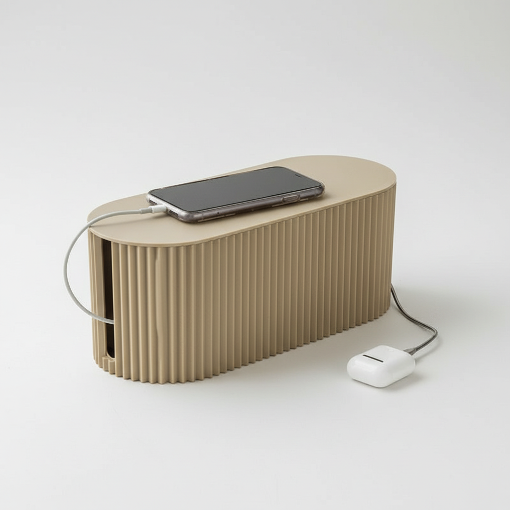 Stylish Cable Management Box for Home and Office
