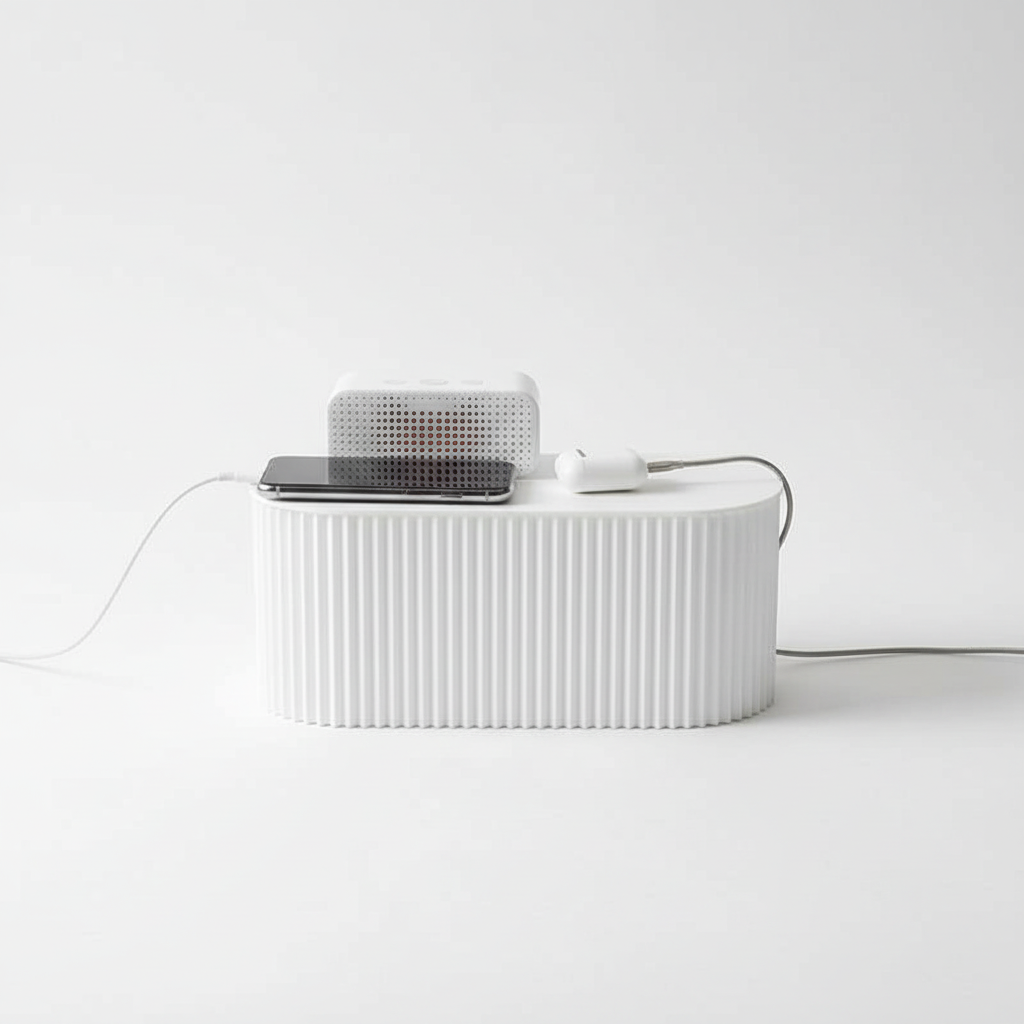 Stylish Cable Management Box for Home and Office