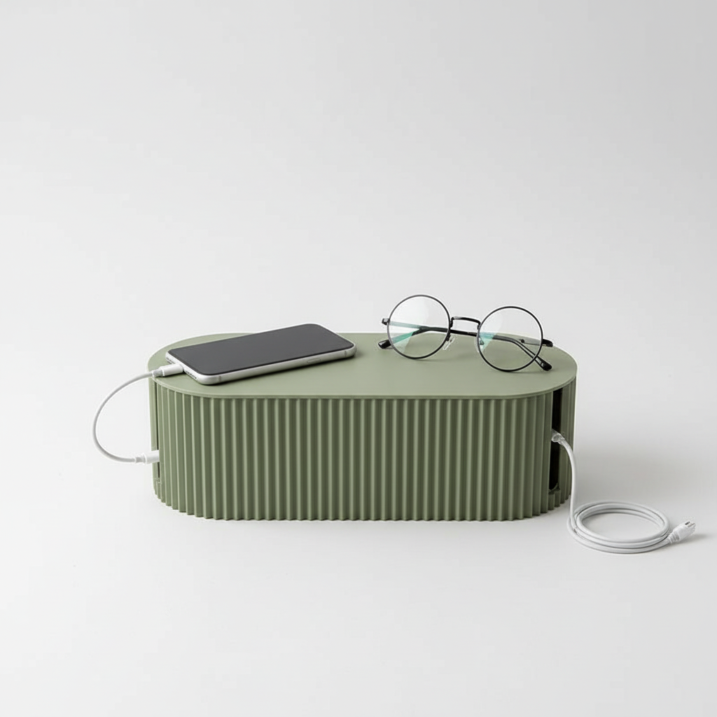 Stylish Cable Management Box for Home and Office