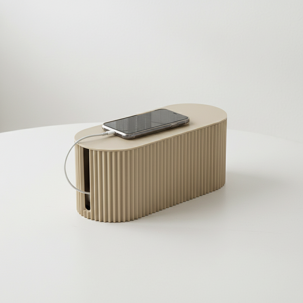 Stylish Cable Management Box for Home and Office