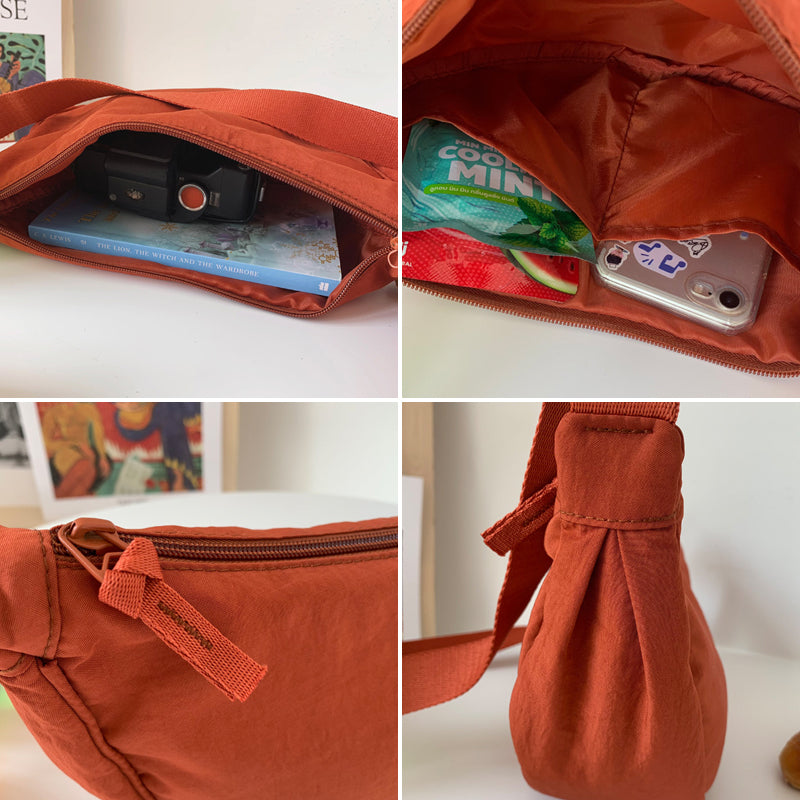 Stylish Half-Moon Crossbody Bag