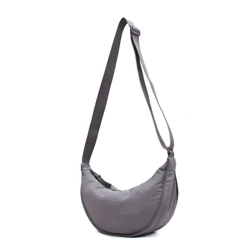 Stylish Half-Moon Crossbody Bag
