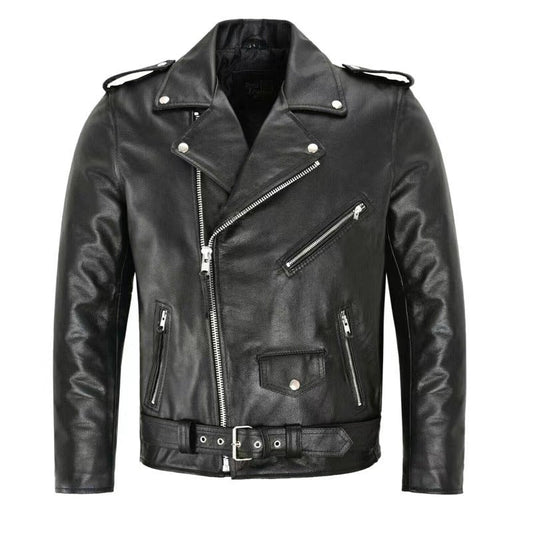 Stylish Men's Leather Jacket