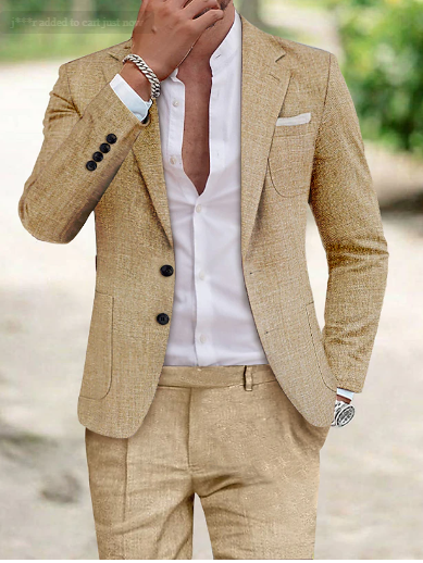 Stylish Men's Two-Piece Suit