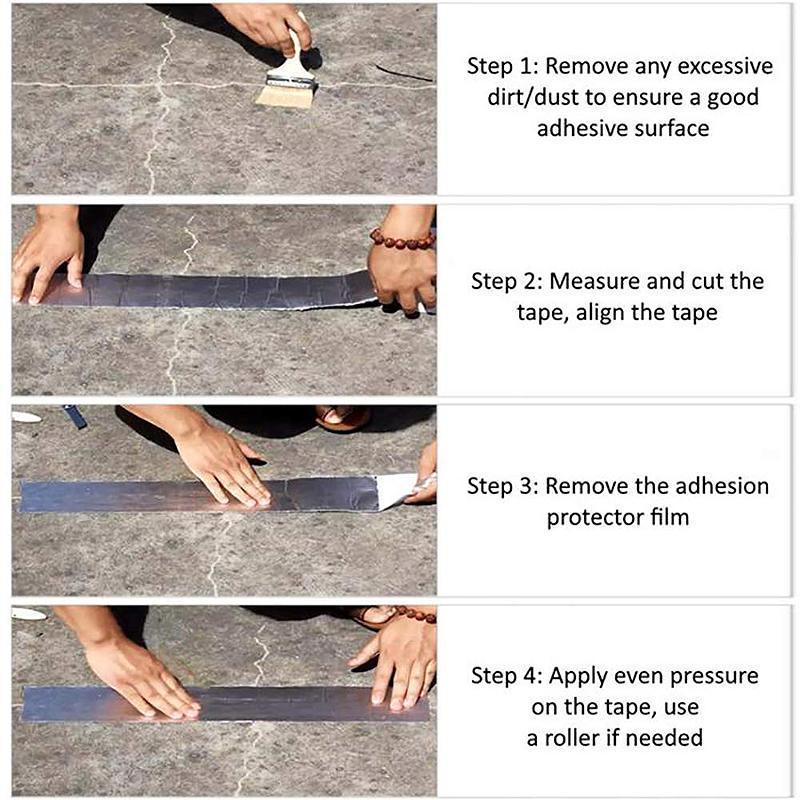 Super Waterproof Butyl Rubber Adhesive Tape