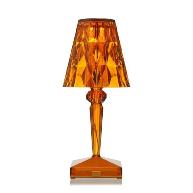 Table Lamp with Crystal Design