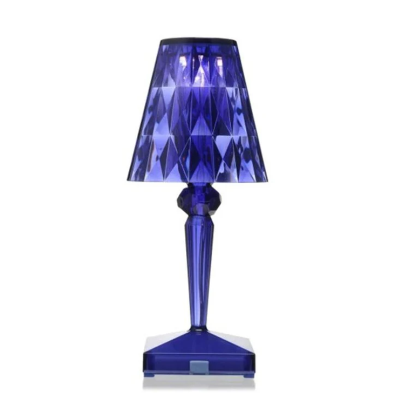 Table Lamp with Crystal Design