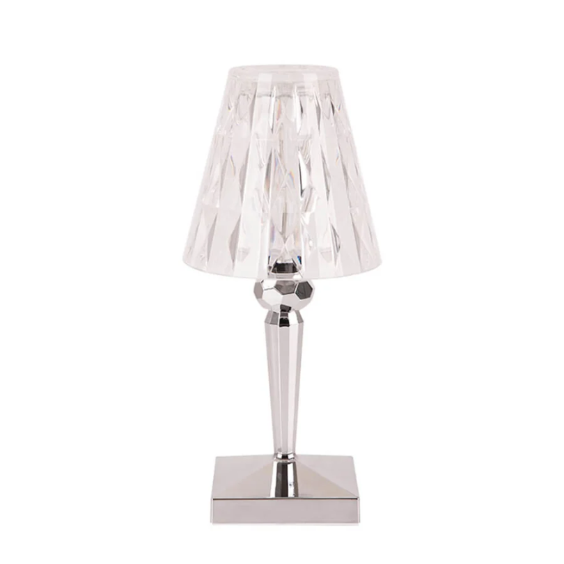 Table Lamp with Crystal Design