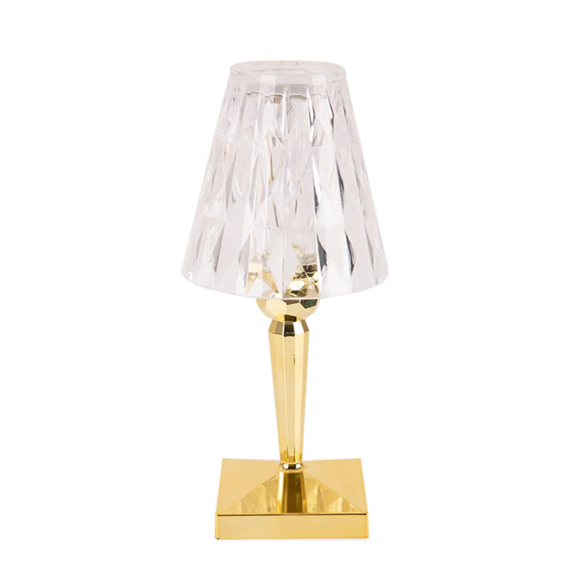 Table Lamp with Crystal Design