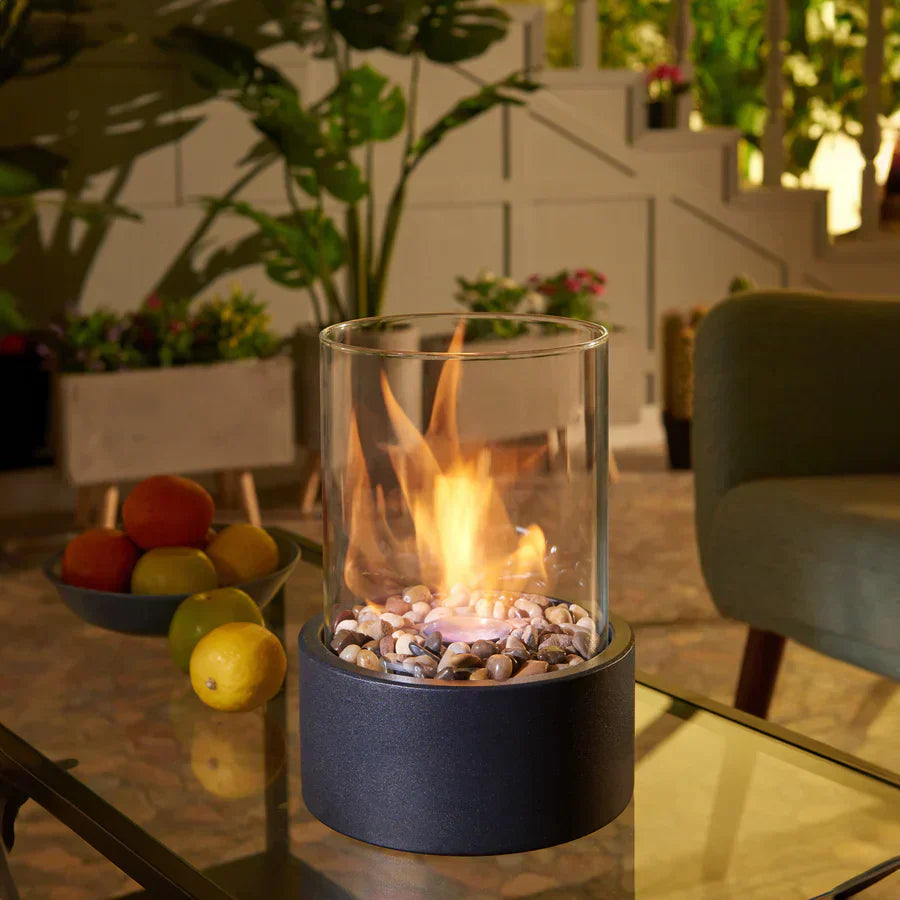 Tabletop Bioethanol Fireplace - Smokeless Flames
